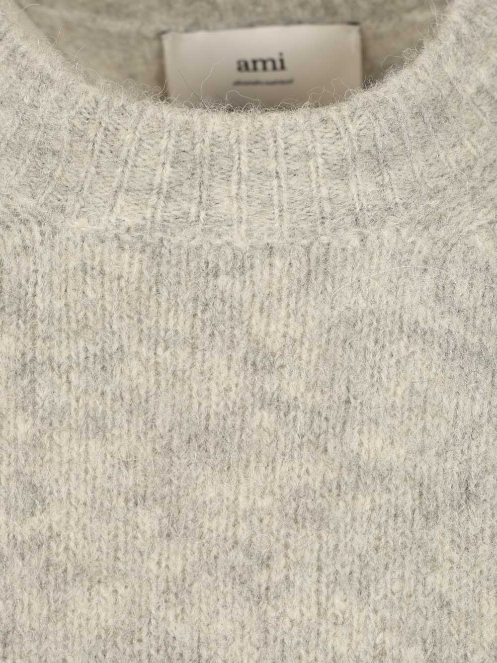 Ami Ami Sweater Knitwear - Grey | 2f3863820ea40340a45af449b8e124b7b66d21e8