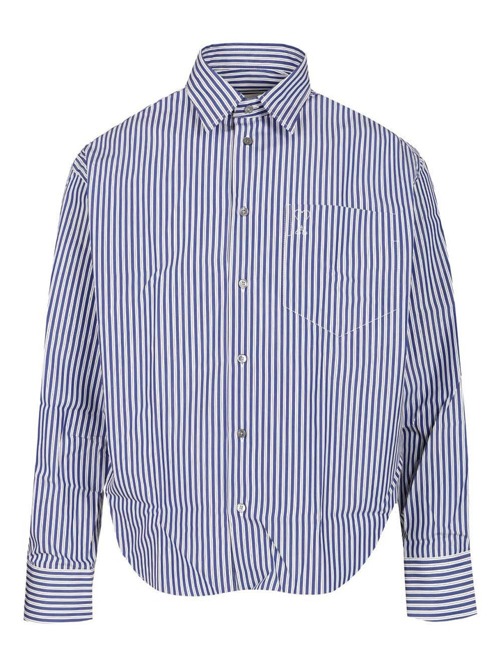 Ami Boxy Shirt Shirts - Multicolor | f40136c4bd66260c59fc9214911424b6326e6eab