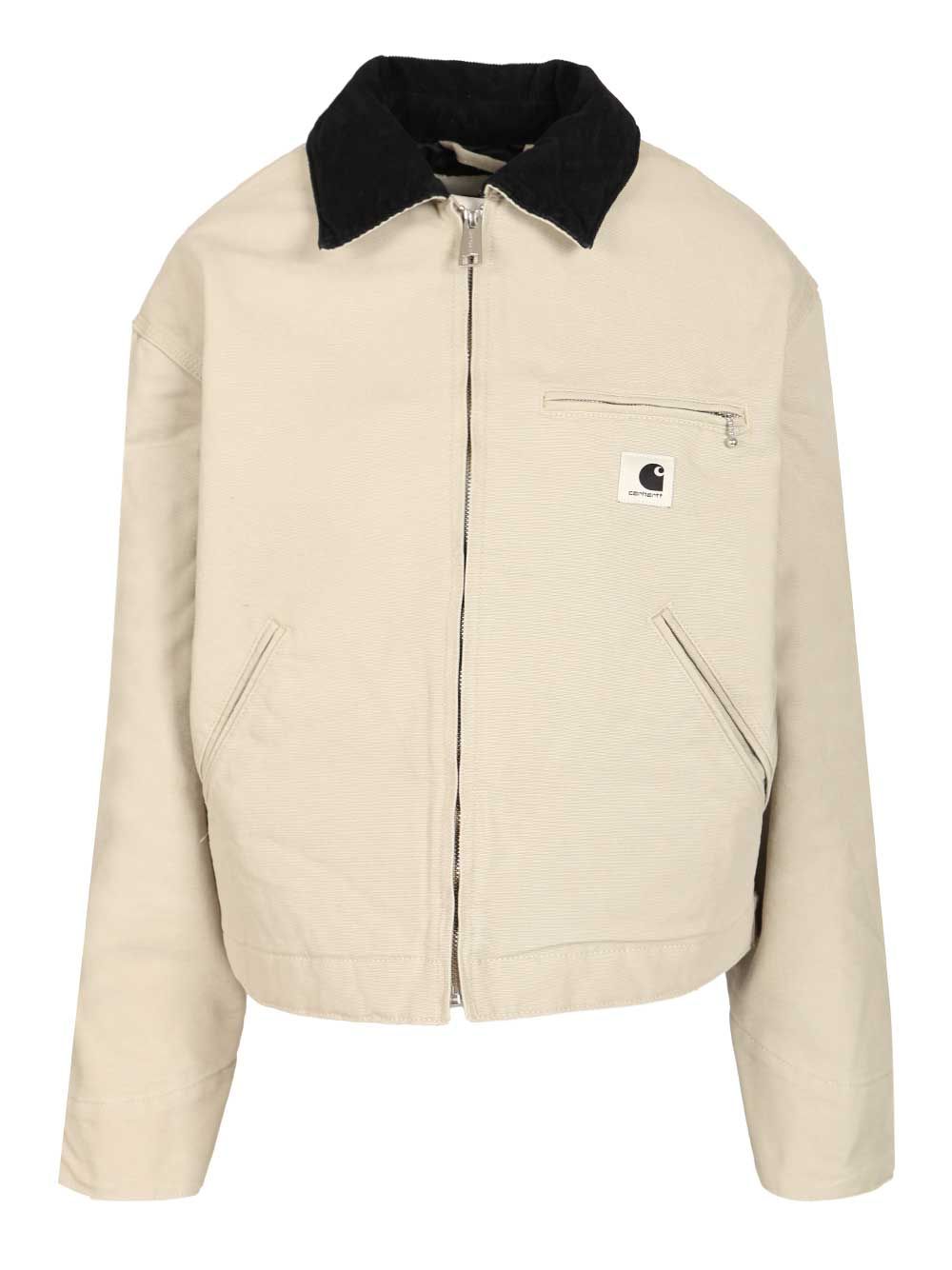 Carhartt Wip Women's Og Detroit Jacket Jackets - Grey | 893c005e4bce9b8f350a0261b4ce2bc34fe65c68