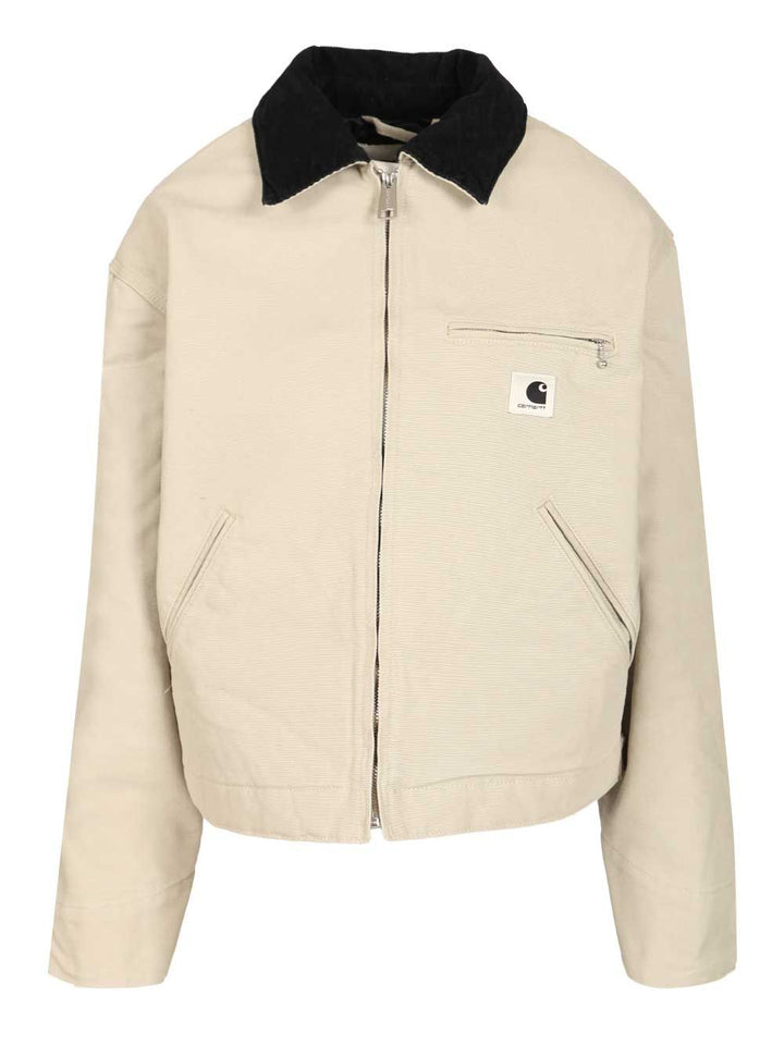 Carhartt Wip Women's Og Detroit Jacket Jackets - Grey | 893c005e4bce9b8f350a0261b4ce2bc34fe65c68