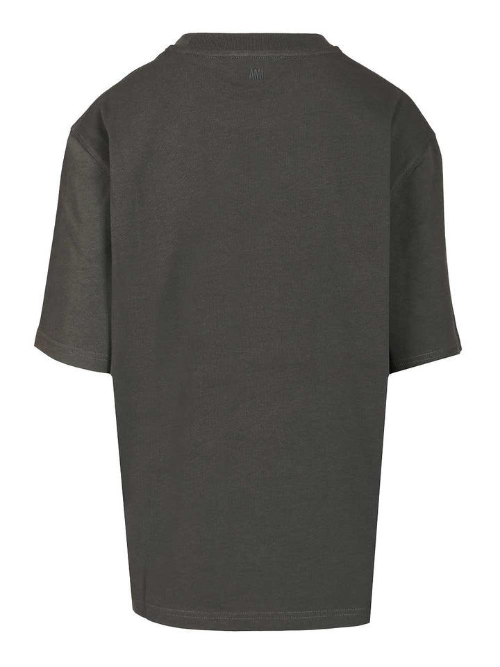 Ami Cotton T-Shirt - Black | ee8876d258e0cbe0b9ab6fac57aebe7f765072c7