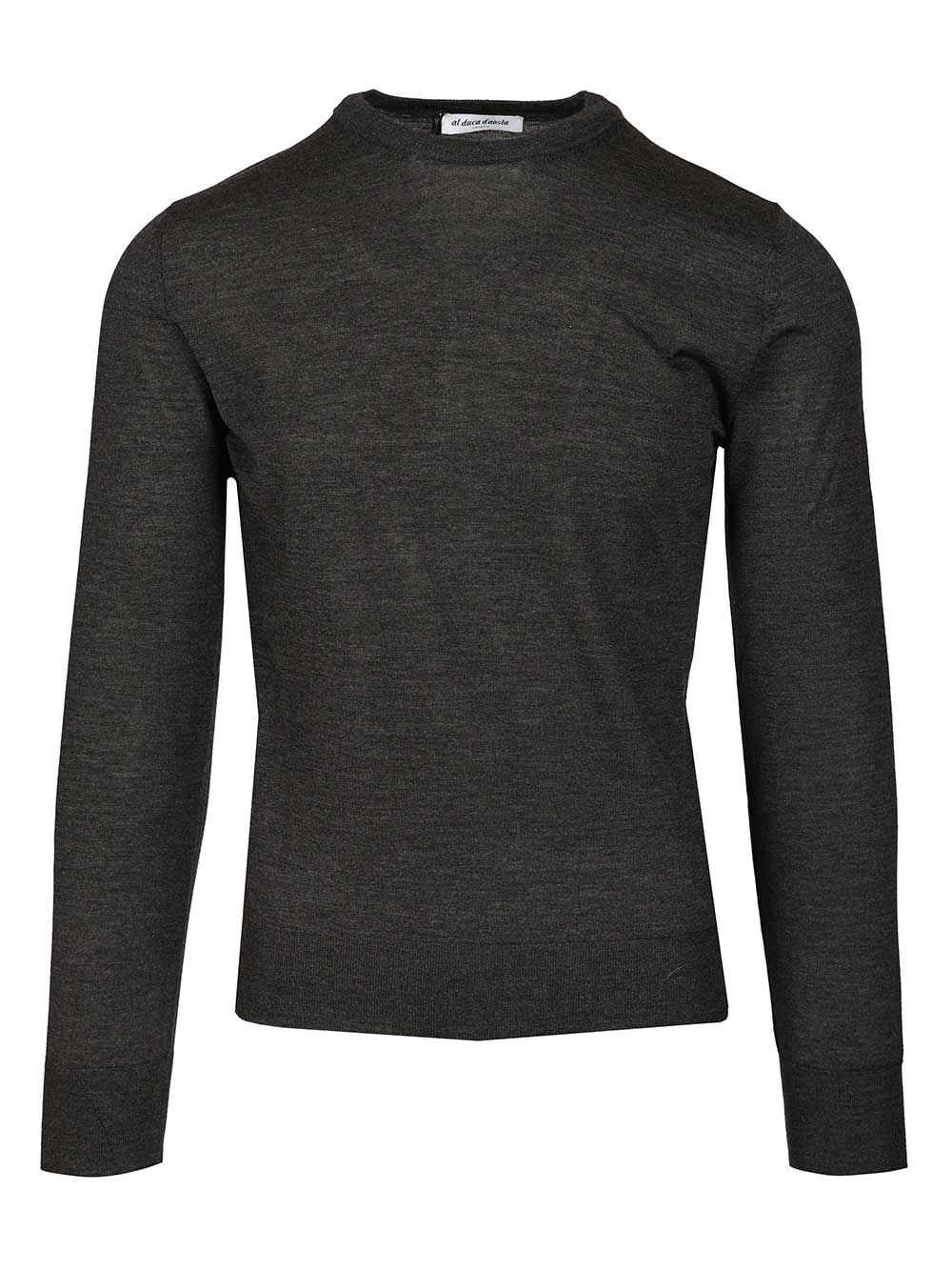 Al Duca D'Aosta 1902 Crewneck Sweater Knitwear - Grey | cd6167038ae3df03790a87fdbd1942c2852657c7