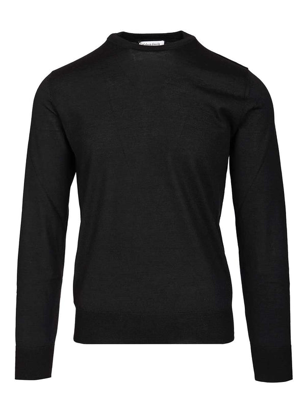 Crewneck Sweater Knitwear Blue