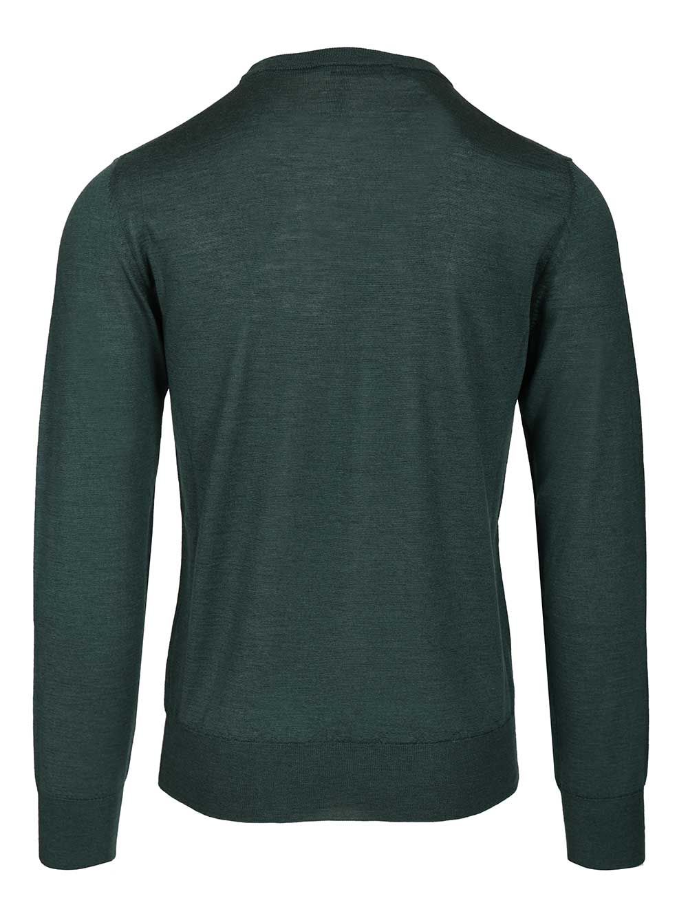 Al Duca D'Aosta 1902 Crewneck Sweater Knitwear - Green | b6504d674755f649eac785d37a51bef99e45856a