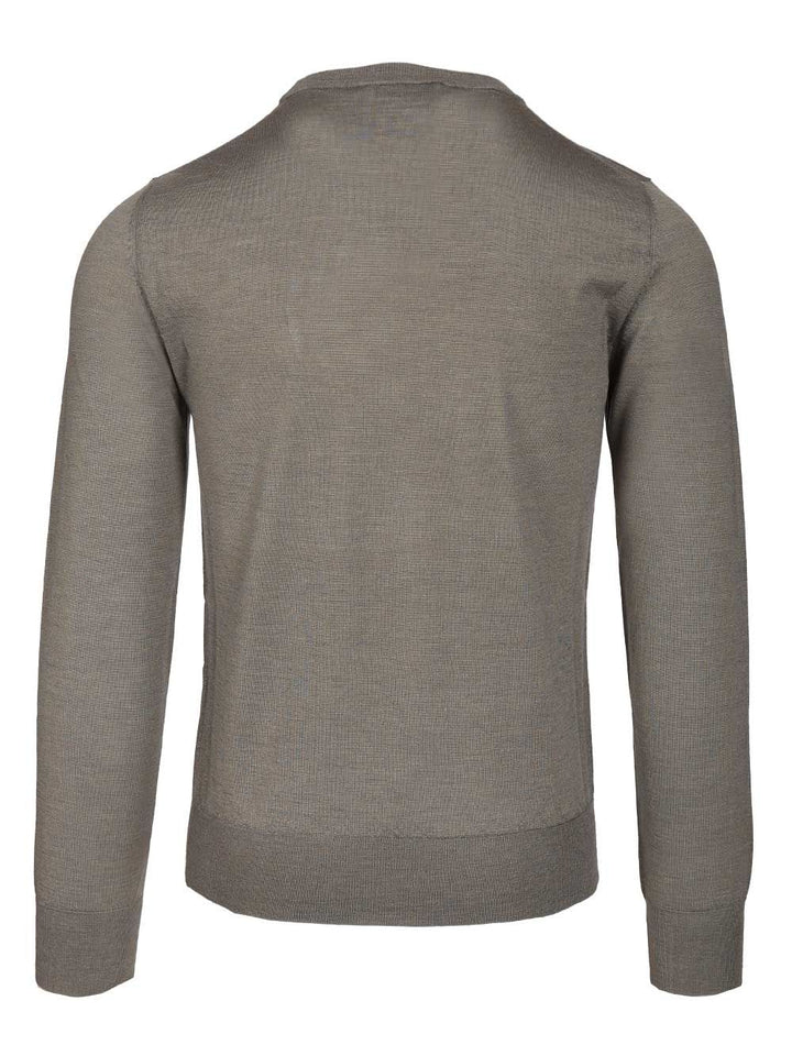 Al Duca D'Aosta 1902 Crewneck Sweater Knitwear - Grey | 29043e89c1af424ad9effb3135bd5b408283ec0d