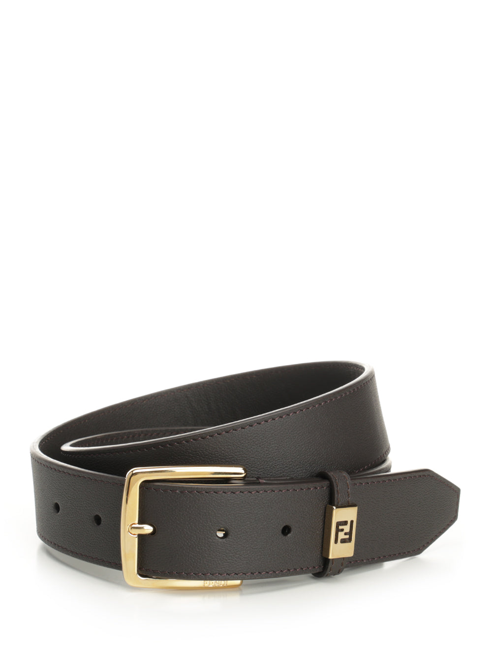 Fendi Leather Belt Belts - Brown | 2e63d9c76362b9e46433ed8cd7185fa2c9f73aeb