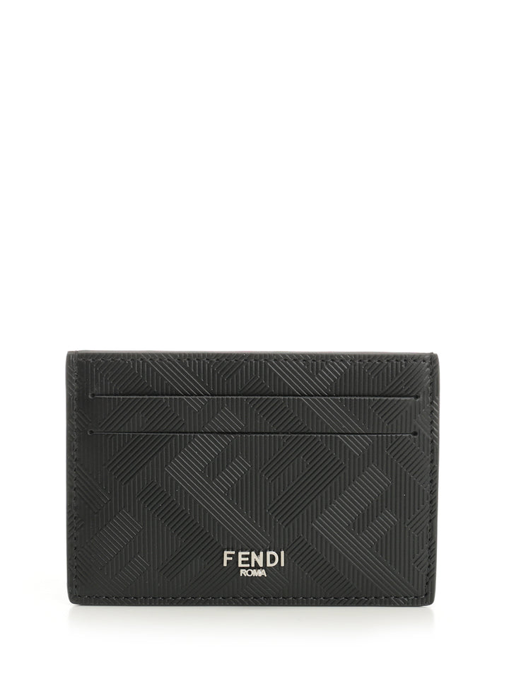 Fendi Slim Fendi Shadow Wallets - Black | 79acb996ad7ed25bff0b527670397c662f528168