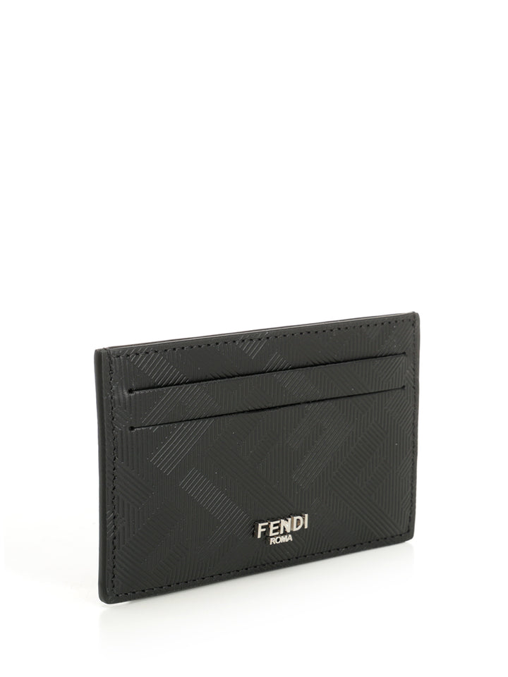 Fendi Slim Fendi Shadow Wallets - Black | 33e5a5a3fd0e8ccfd93770b06935d88673bf8d61