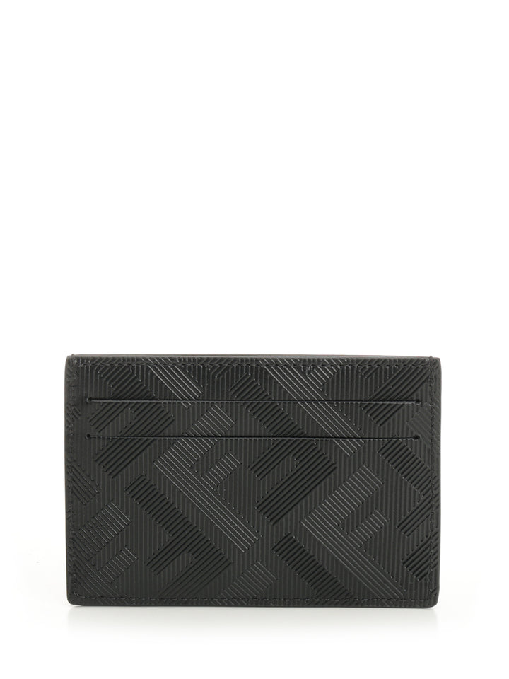 Fendi Slim Fendi Shadow Wallets - Black | 608b227f22da06db3ccb2627aeabf4677e704be6