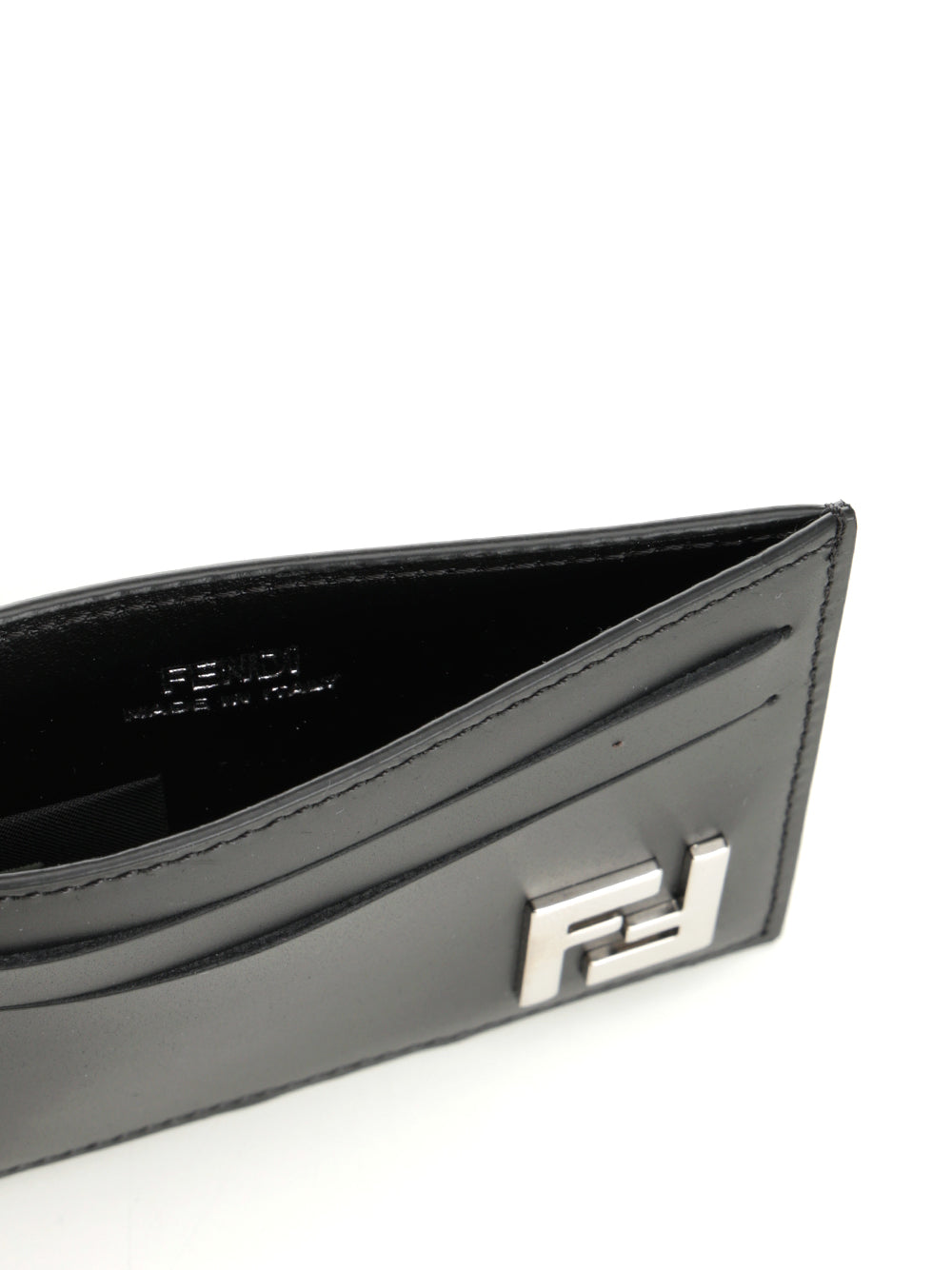 Fendi Slim Squared Ff Wallets - Black | cc7cc8f4856dfaaae7d61f1f73015370c06bb43f