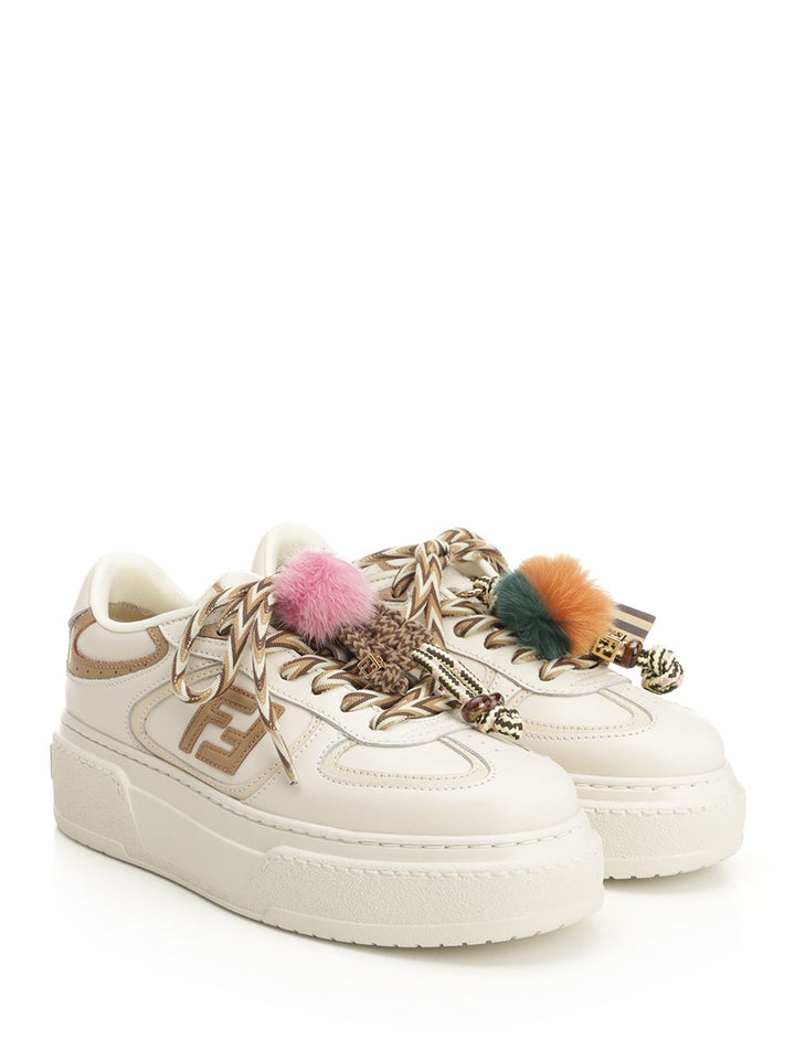 Fendi Fendi Match Sneakers - White | 6a408f59dd477cf3ba06fb9b6a18eaacd6421075