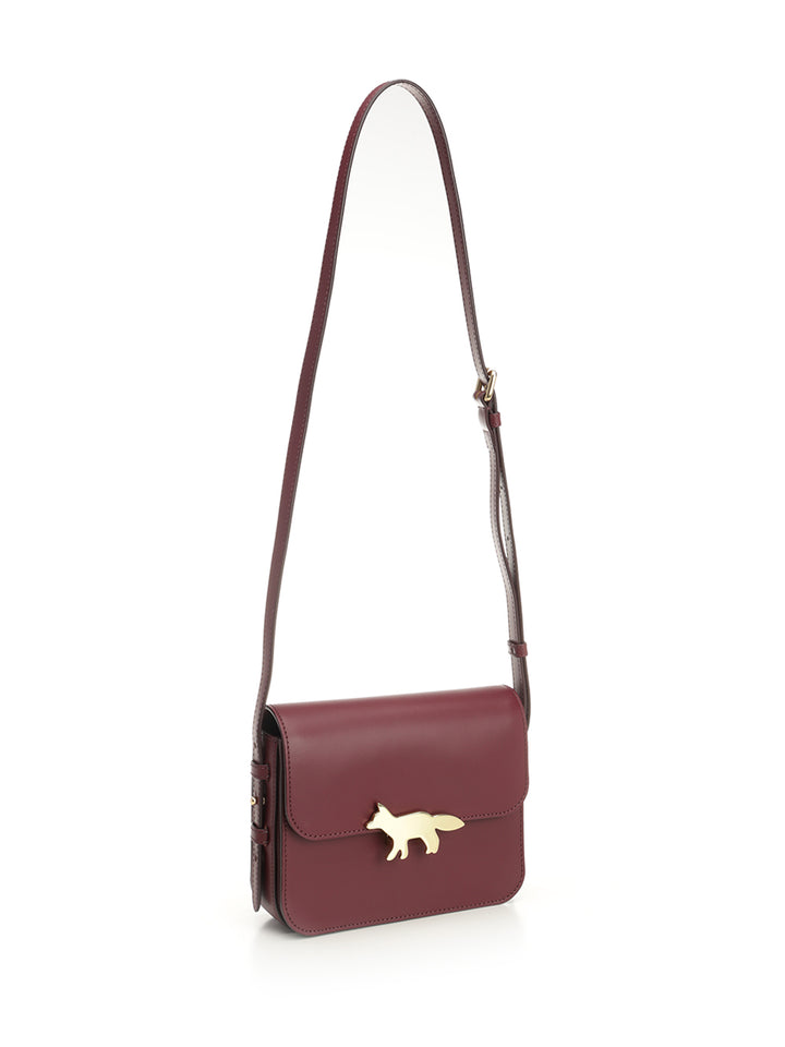 Maison KitsunÉ Edie Bag Shoulder Bags - Bordeaux | 7632a0397c711c6dfce1b1008236c5c1694eec86