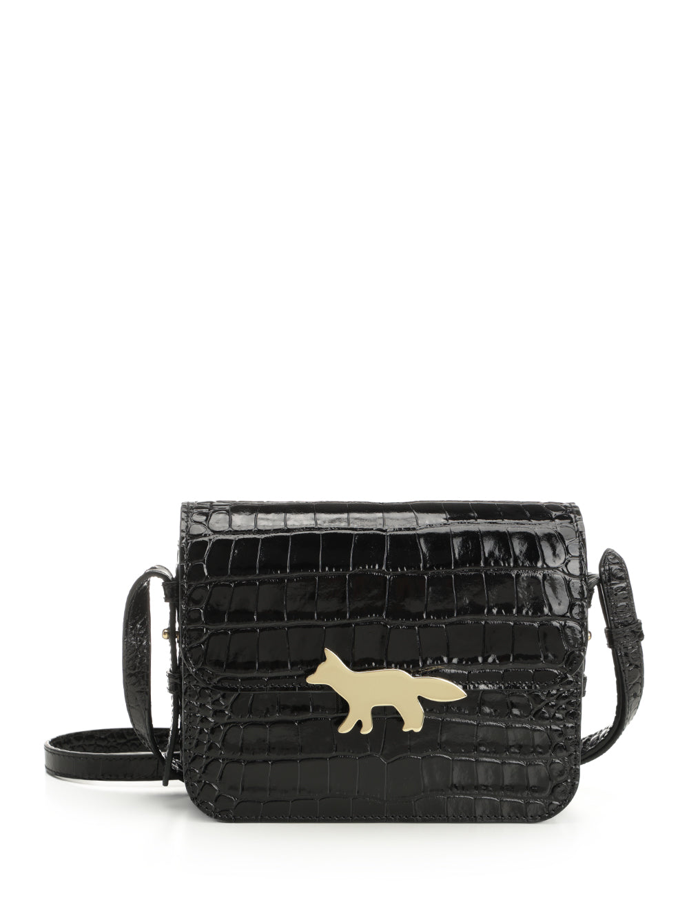 Maison KitsunÉ Edie Bag Shoulder Bags - Black | 2f350f4cea233c34c38624ef58a1b6e69ed4c5cc