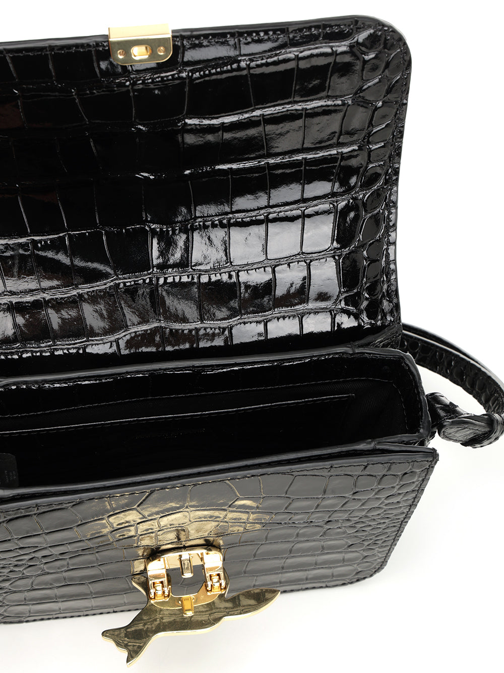 Maison KitsunÉ Edie Bag Shoulder Bags - Black | 628942f095a9aa4eebda0b5c6d9b821e451b8597