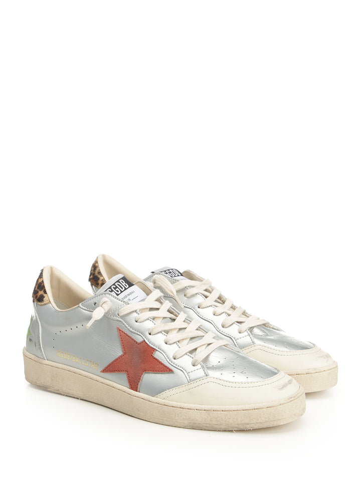 Golden Goose Deluxe Brand Ball Star Sneakers - Silver | 55438bfd74cc382bcc609855ca3e1eee4dc07bfb