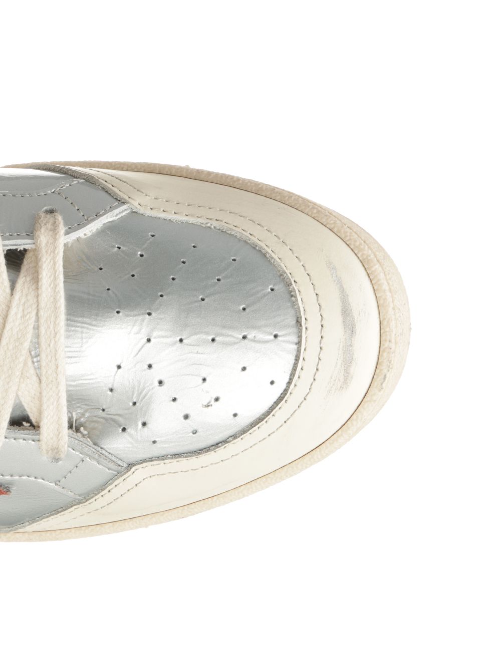 Golden Goose Deluxe Brand Ball Star Sneakers - Silver | 136b06c5dbd51455166a395e6603f2fbe8aa06d2