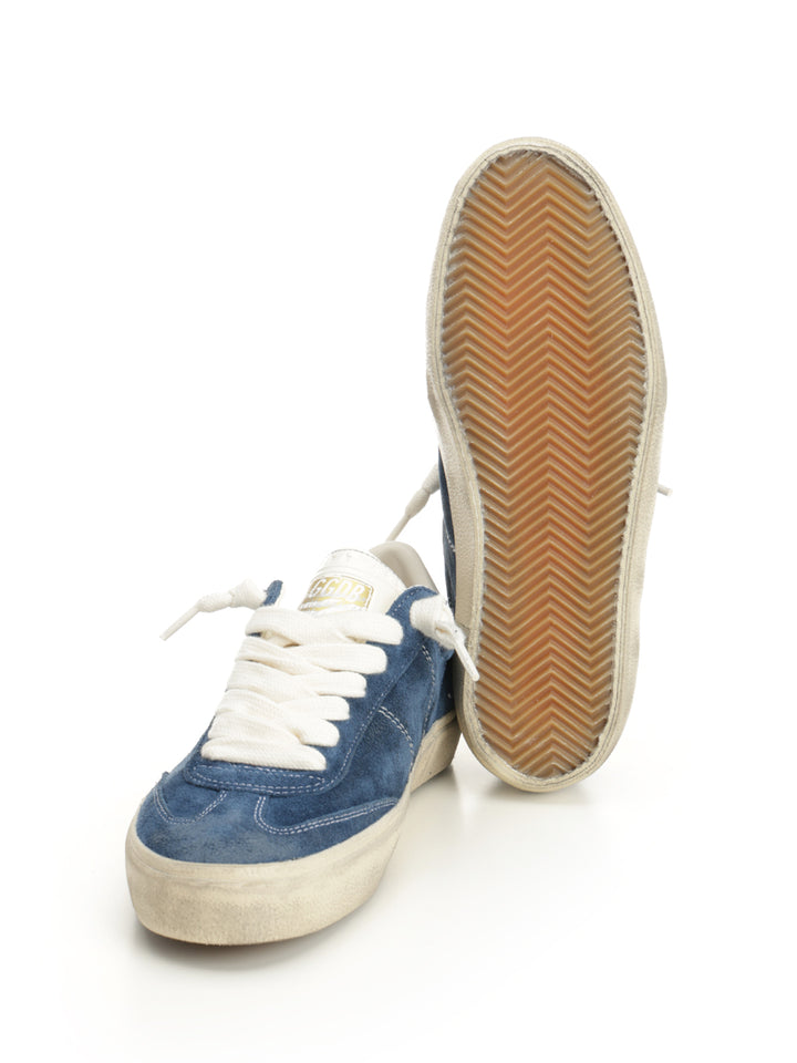 Golden Goose Deluxe Brand Soul Star Sneakers - Blue | 3157a00d2f4a324191ba1fe89447e90e07cb0265