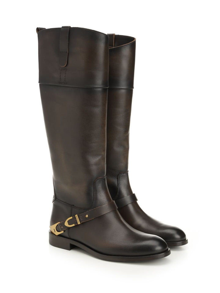 Golden Goose Deluxe Brand Charlie Boots - Brown | f43cb7e604a24106eeb078bd8861335ac6a20d88