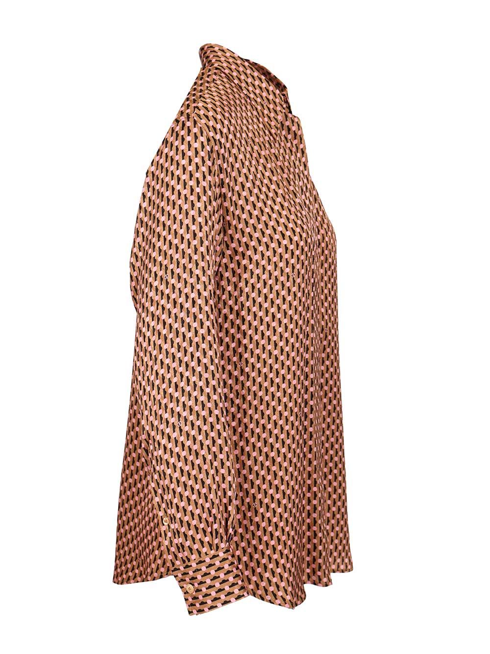 Fendi Fendi Dots Jacquard Silk Shirt Shirts - Multicolor | 09cea9121262337058ac4338e61eadc4ca0f75f2