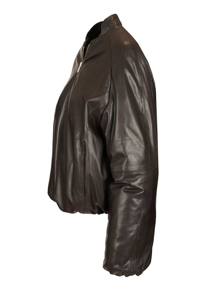 Dfour Padded Bomber Jacket Jackets - Brown | be97cf23d0dd89fadff491169041a41ce2bb26e1