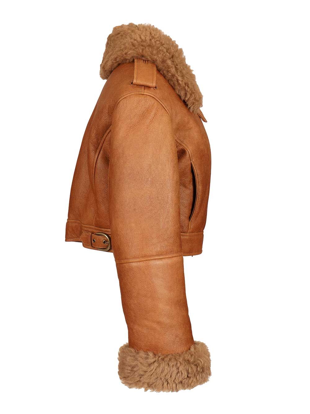 Chloe' Cropped Boxy Jacket Jackets - Orange | 2da817243946bf9445d4917d535817d19f2303b6