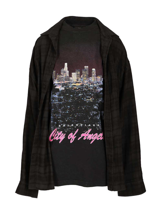 Layered Shirt Shirts Black