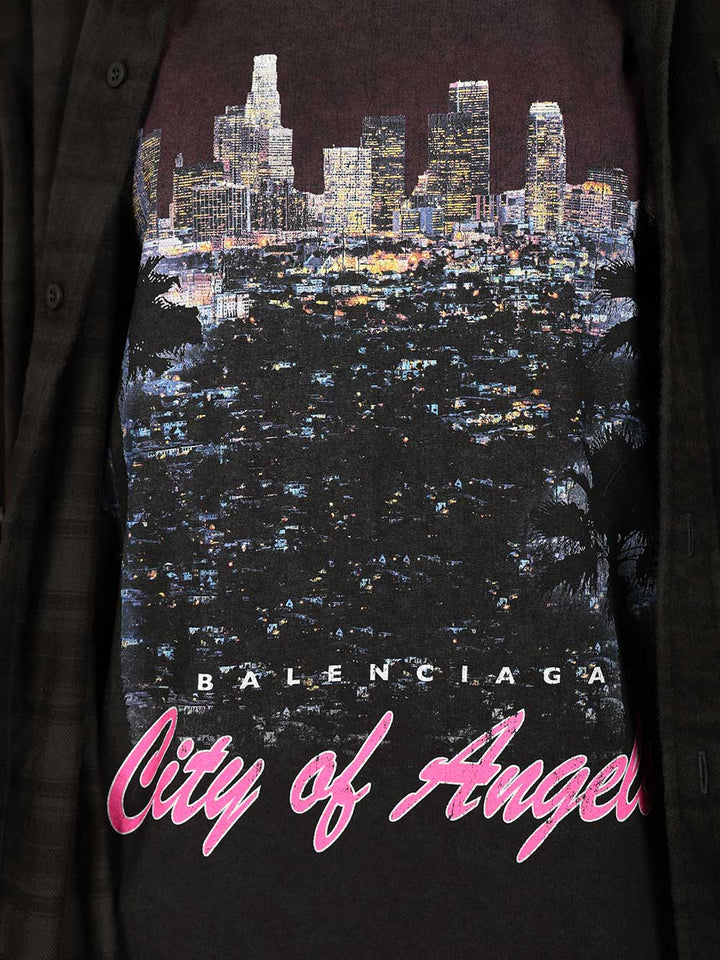 Balenciaga Layered Shirt Shirts - Black | b86213acb60fd0510cb21d9c1bdb921e95e995af