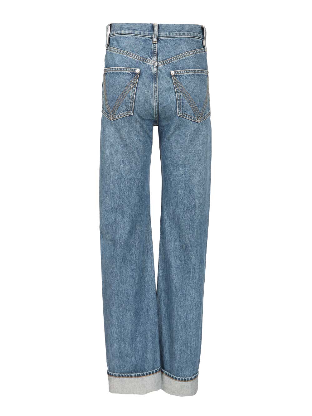 Bottega Veneta Straight-Leg Jeans - Blue | aab20ab03618bd6652efae396286715518060f22