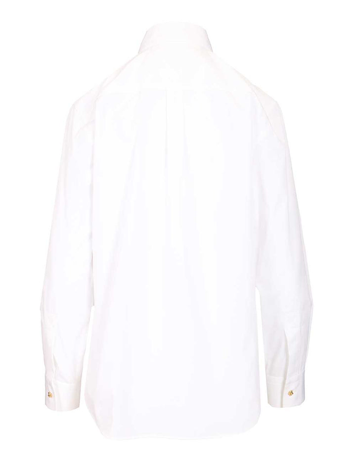 Bottega Veneta Cotton Shirt Shirts - White | a440801796385227dfea70096482c81061280e49
