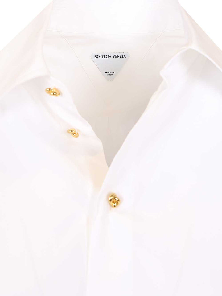 Bottega Veneta Cotton Shirt Shirts - White | c6c55faf47c949316c1d7bb50beb364543f84f27