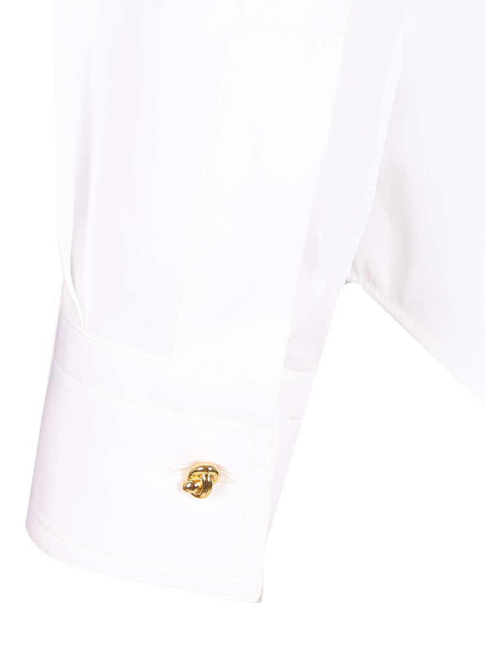 Bottega Veneta Cotton Shirt Shirts - White | 3a5cd2c96bed0758245293e26b427092e6e66716