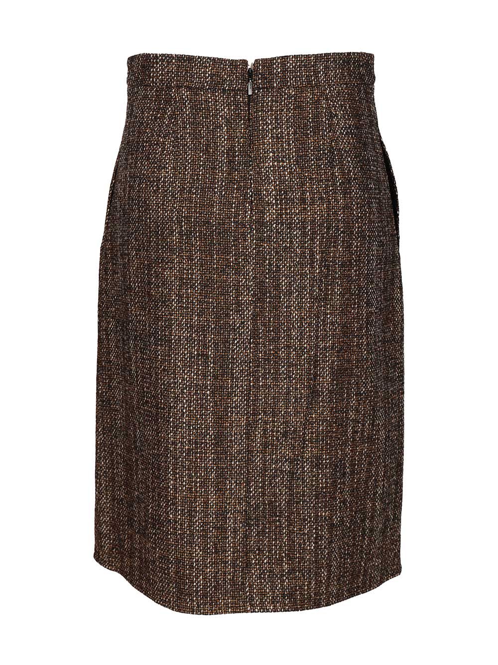 Fendi Wrap Midi Skirt Skirts - Brown | 688eb882d7a2ae5108860d19aa93bb26ca7018bf