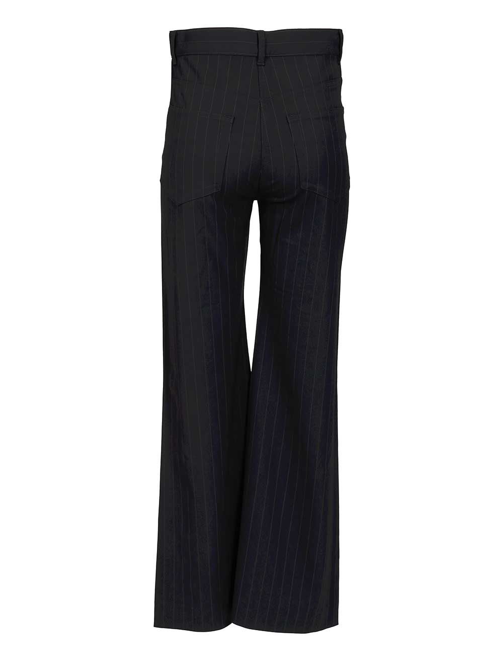 Acne Studios Pinstriped Trousers Jackets - Blue | 391b4dfb0cf45234dd25c38a28083b95d3ca8b5a
