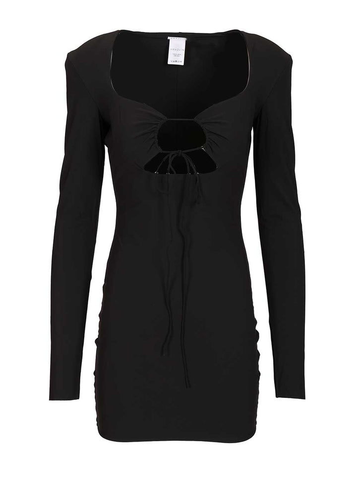Amazuin Nil Mini Dress Dresses - Black | 92cfb5be1d3f28f98b9e0008b3834a14bfffb0ec