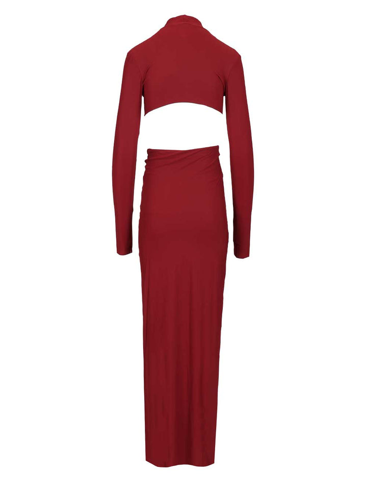 Amazuin Leonie  Maxi Dress Dresses - Bordeaux | 484e1342ec975588e47500bd41a210dc838a167e
