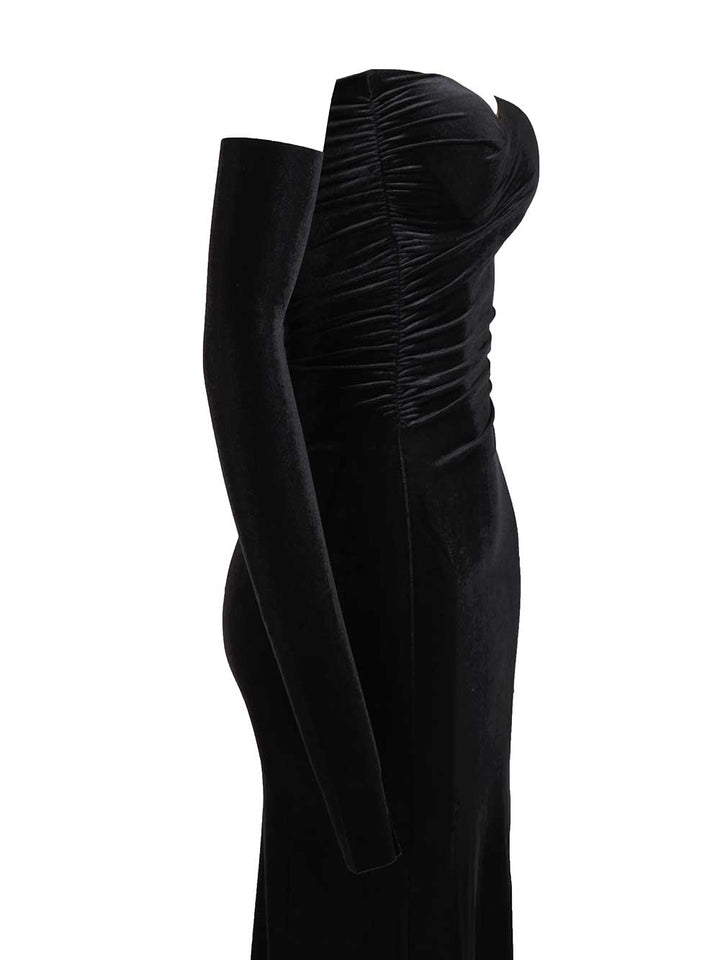 Amazuin Julien Velvet Dress Dresses - Black | fbdb4f5370b540303c89ce073d706adb95e01471