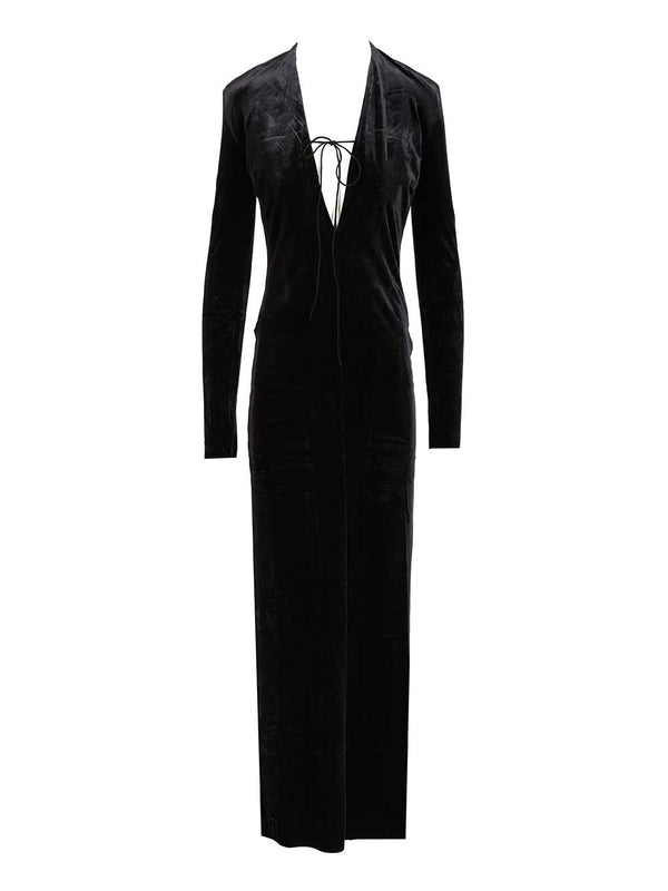 Lara Velvet Dresses Black