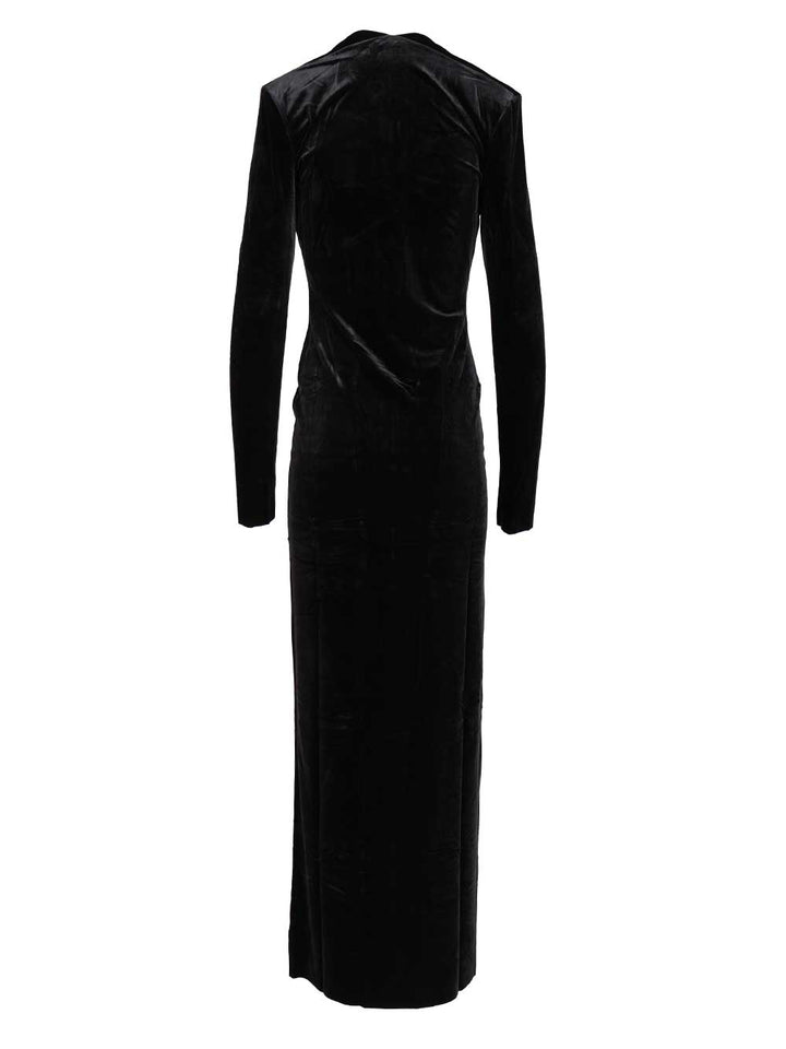 Amazuin Lara Velvet Dresses - Black | 2313d02329865bb45e02cfe00795d1128de44698