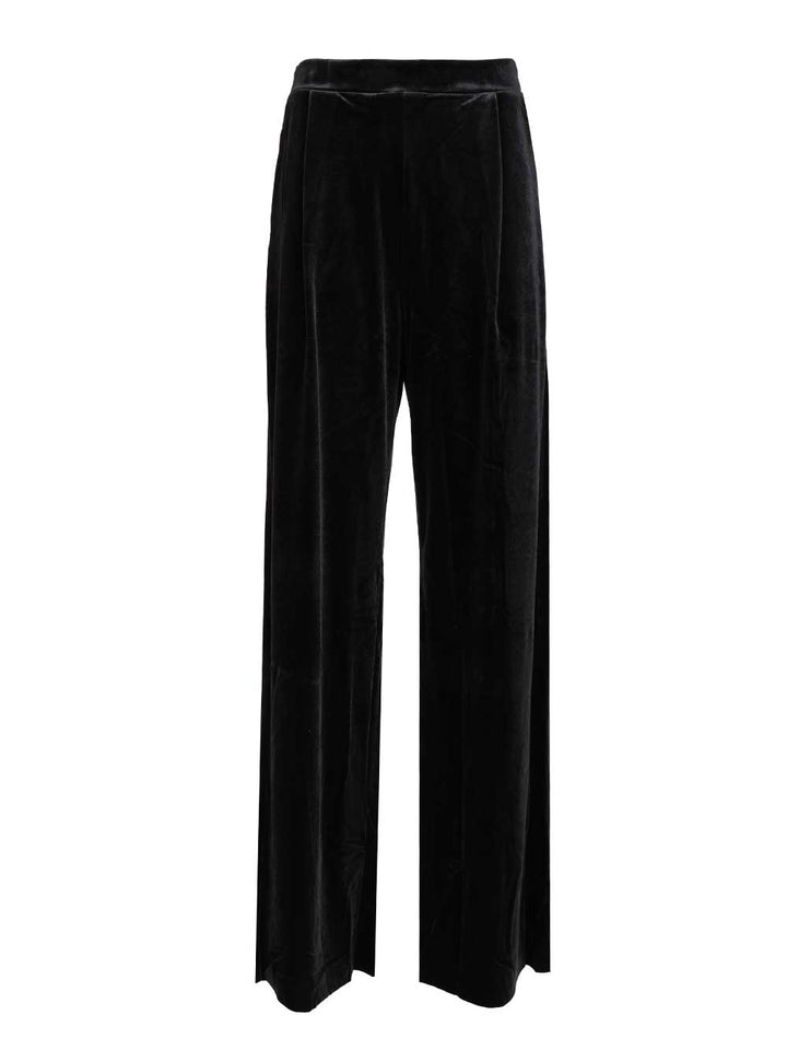 Amazuin Gal Velvet Trousers - Black | 294521285e7bca3a9ba4b65a51426fb73d70aaae