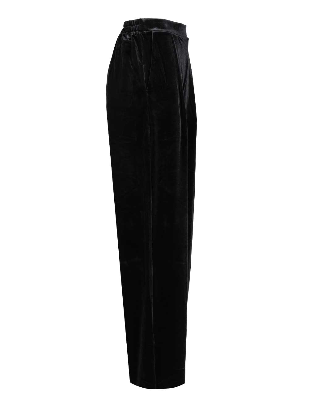 Amazuin Gal Velvet Trousers - Black | fa5743e20324434617904726a6f4b2a9c288bf24