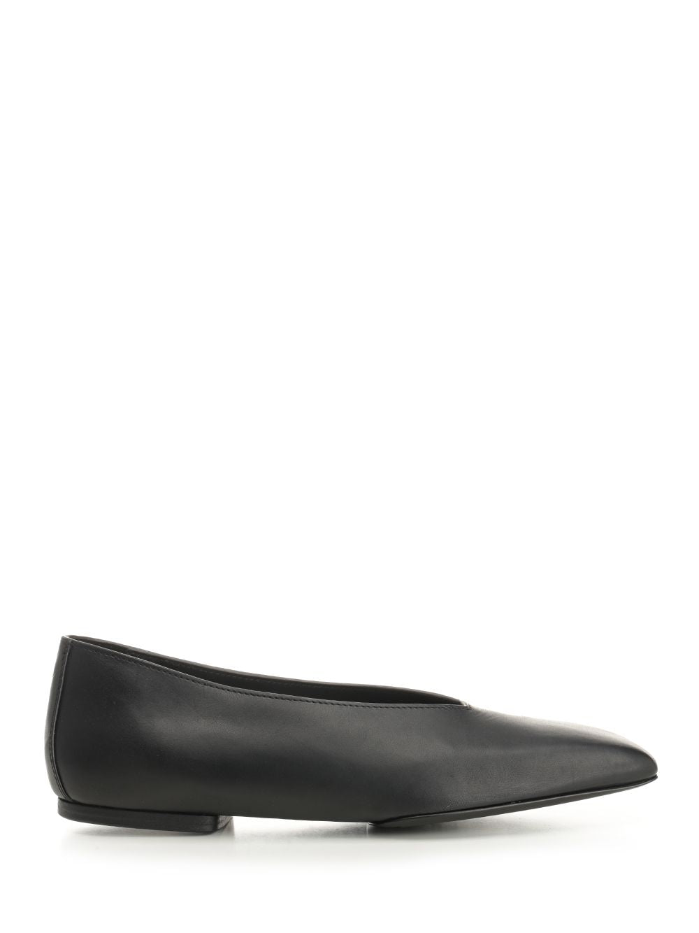 Rick Owens Leather Ballerinas Scarpe basse - Black | d2e4aa246de6b883880d974b2e12805b4052988f