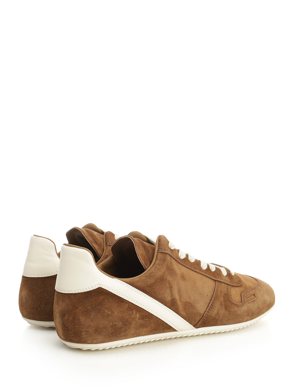 Rick Owens Minimal  In Suede Sneakers - Brown | e3faaa55e194219ef08e64c702176fc2b67e3ff2