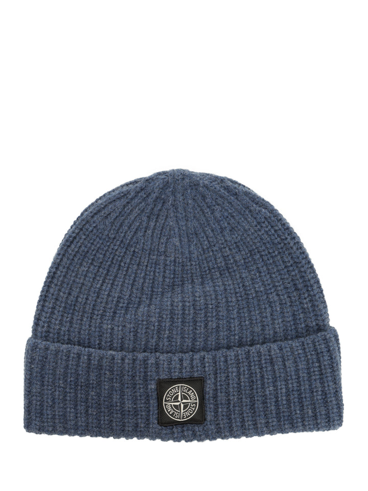 Stone Island Wool Cap Hats - Blue | 311f9520ebca83766e28fd8e6439e1a261472b69