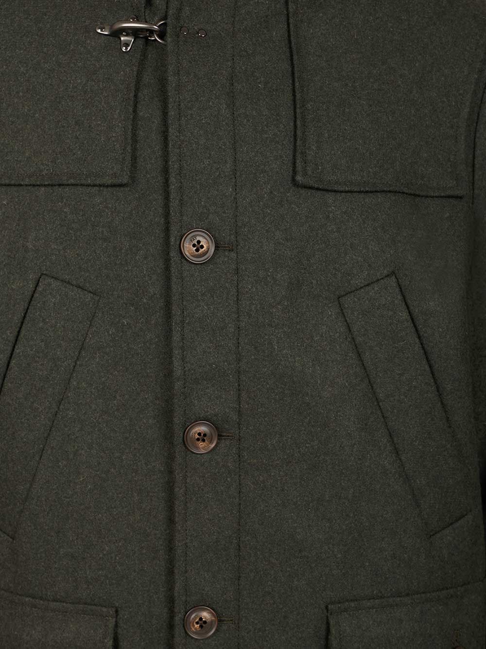 Fay Wool And Cashmere Coat Coats - Green | ad6145d9a5824b15e6afc44755e3fe10ceb7c06d