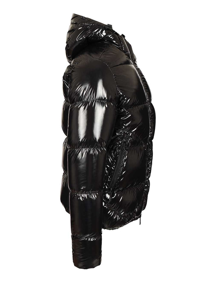 Herno Gloss Bomber Jacket Jackets - Black | 749ad6a0fbe32258299c9b0d6aec7836136821fd