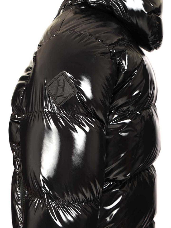 Herno Gloss Bomber Jacket Jackets - Black | 4fc4c2699e316bd3f5484ef08a1c4b40e051c35e