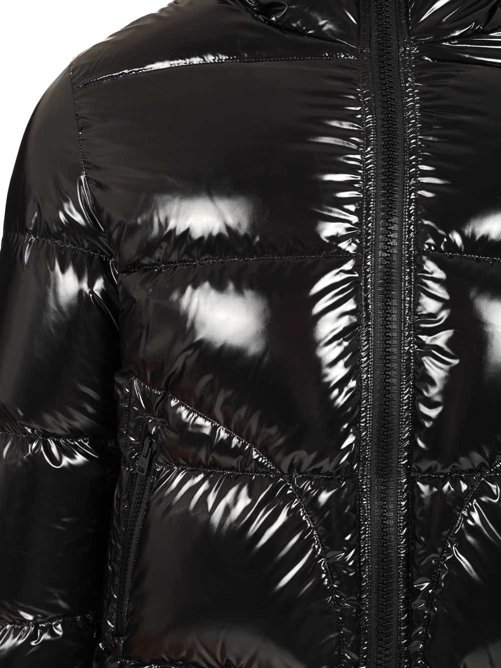 Herno Gloss Bomber Jacket Jackets - Black | 3c90c5dda8c8dd75cafb3775b1eb412187dc63b5