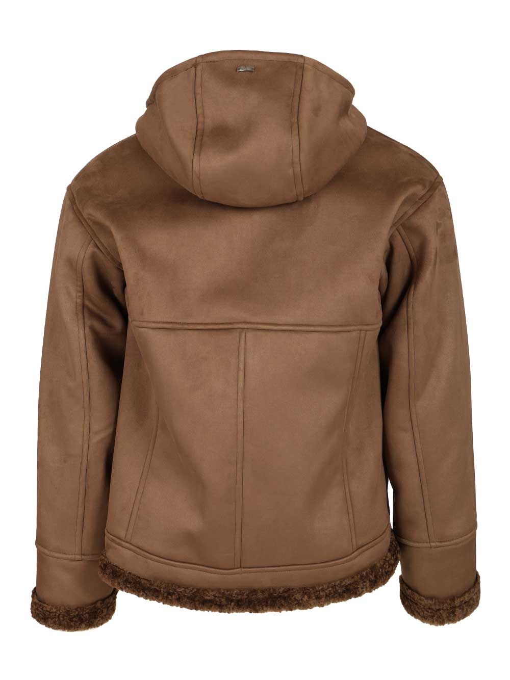 Herno Herno Alternative Fur Jacket Jackets - Brown | b4f112ff7d53794aa98249e847f19ebbc7007a83