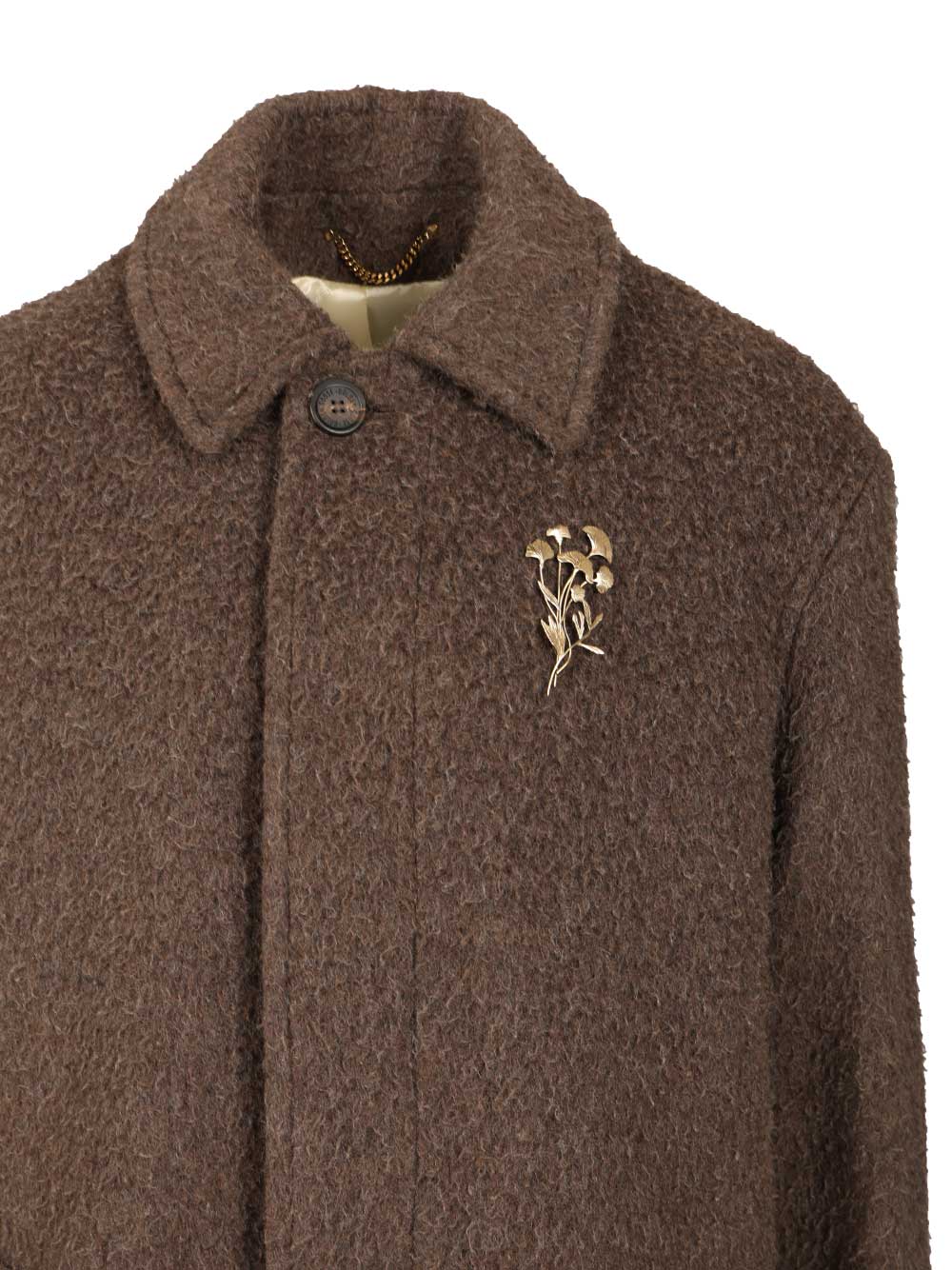 Golden Goose Deluxe Brand Journey Coats - Brown | 6684368f652d8378a0b84584b76778fccb2d5759