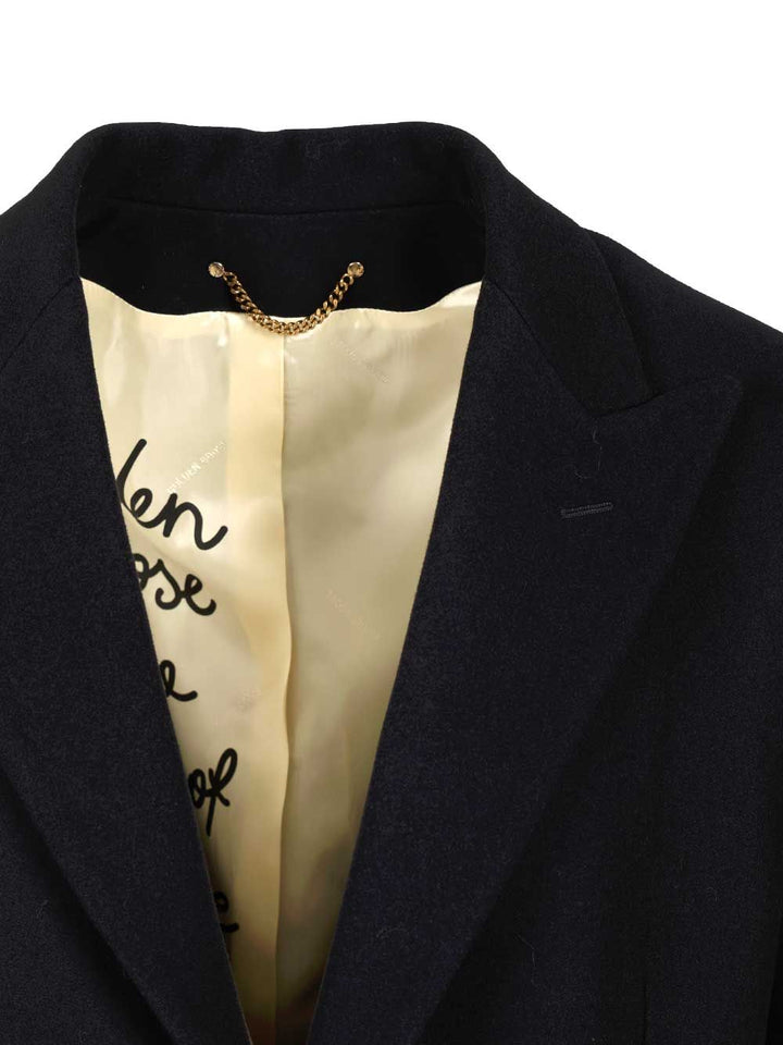 Golden Goose Deluxe Brand Journey Coat Hats - Blue | 854a7224a9be3c1ea3cd3ebbac2c2bf2c561096d